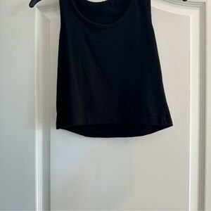 Black Sleeveless Women's Top
